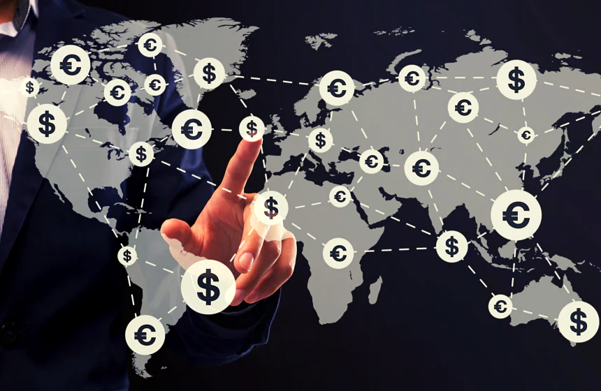 Multi-currency banking with different global currencies